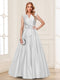 A-Line/Princess V-Neck Sleeveless Mother of the Bride Dresses with Bow