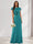A-Line/Princess Scoop Short Sleeves Sequins Bridesmaid Dresses