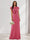 A-Line/Princess Scoop Short Sleeves Sequins Bridesmaid Dresses