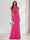 A-Line/Princess Scoop Short Sleeves Sequins Bridesmaid Dresses