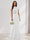 A-Line/Princess Scoop Short Sleeves Sequins Bridesmaid Dresses