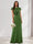 A-Line/Princess Scoop Short Sleeves Sequins Bridesmaid Dresses