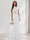 A-Line/Princess Scoop Short Sleeves Sequins Bridesmaid Dresses