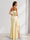 Sheath/Column One-Shoulder Pleated Ruffle Bridesmaid Dresses with Split Side
