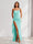 Sheath/Column One-Shoulder Pleated Ruffle Bridesmaid Dresses with Split Side