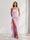Sheath/Column One-Shoulder Pleated Ruffle Bridesmaid Dresses with Split Side