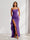 Sheath/Column One-Shoulder Pleated Ruffle Bridesmaid Dresses with Split Side