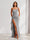 Sheath/Column One-Shoulder Pleated Ruffle Bridesmaid Dresses with Split Side