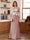 A-Line/Princess Scoop Long Sleeves Floor-Length Ruched Mother of the Bride Dresses With Appliques