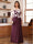 A-Line/Princess Scoop Long Sleeves Floor-Length Ruched Plus Size Mother of the Bride Dresses With Appliques