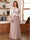 A-Line/Princess Scoop Long Sleeves Floor-Length Ruched Plus Size Mother of the Bride Dresses With Appliques
