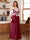 A-Line/Princess Scoop Long Sleeves Floor-Length Ruched Plus Size Mother of the Bride Dresses With Appliques