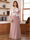 A-Line/Princess Scoop Long Sleeves Floor-Length Ruched Plus Size Mother of the Bride Dresses With Appliques