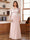 A-Line/Princess Scoop Long Sleeves Floor-Length Ruched Plus Size Mother of the Bride Dresses With Appliques