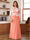 A-Line/Princess Scoop Long Sleeves Floor-Length Ruched Plus Size Mother of the Bride Dresses With Appliques