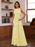 A-Line/Princess Crew Neck Sleeveless Mother of the Bride Dresses with Appliques & Ruffles