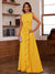 A-Line/Princess Crew Neck Sleeveless Mother of the Bride Dresses with Appliques & Ruffles