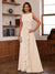A-Line/Princess Crew Neck Sleeveless Mother of the Bride Dresses with Appliques & Ruffles