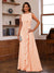 A-Line/Princess Crew Neck Sleeveless Mother of the Bride Dresses with Appliques & Ruffles