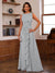 A-Line/Princess Crew Neck Sleeveless Mother of the Bride Dresses with Appliques & Ruffles