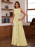 A-Line/Princess Crew Neck Sleeveless Mother of the Bride Dresses with Appliques & Ruffles
