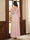 A-Line/Princess 3/4 Sleeves Asymmetrical Mother of the Bride Dresses with Lace & Ruffles