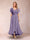 A-Line/Princess V-Neck Short Sleeves Long Evening Dresses with Appliques