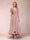 A-Line/Princess V-Neck Short Sleeves Long Evening Dresses with Appliques