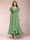 A-Line/Princess V-Neck Short Sleeves Long Plus Size Evening Dresses with Appliques