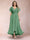 A-Line/Princess V-Neck Short Sleeves Long Plus Size Evening Dresses with Appliques