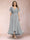 A-Line/Princess V-Neck Short Sleeves Long Plus Size Evening Dresses with Appliques