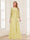 Lace Chiffon Square Neck 3/4 Sleeves 2 Pieces Mother of the Bride Dresses with Appliques & Jacket