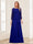Lace Chiffon Square Neck 3/4 Sleeves 2 Pieces Mother of the Bride Dresses with Appliques & Jacket