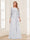 Lace Chiffon Square Neck 3/4 Sleeves 2 Pieces Mother of the Bride Dresses with Appliques & Jacket