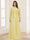 Lace Chiffon Square Neck 3/4 Sleeves 2 Pieces Plus Size Mother of the Bride Dresses with Appliques & Jacket