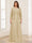 Lace Chiffon Square Neck 3/4 Sleeves 2 Pieces Plus Size Mother of the Bride Dresses with Appliques & Jacket