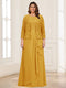 Lace Chiffon Square Neck 3/4 Sleeves 2 Pieces Plus Size Mother of the Bride Dresses with Appliques & Jacket