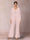 Chiffon Sequins V-Neck Long Sleeves 3 Pieces Pantsuits with Jacket