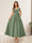 A-Line/Princess Off-The-Shoulder Sleeveless Long Wedding Guest Dresses with Bow Knot