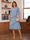 A-Line/Princess Scoop Half Sleeves Knee-Length Mother of the Bride Dresses with Ruffles