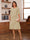 A-Line/Princess Scoop Half Sleeves Knee-Length Mother of the Bride Dresses with Ruffles