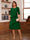 A-Line/Princess Scoop Half Sleeves Knee-Length Mother of the Bride Dresses with Ruffles