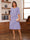 A-Line/Princess Scoop Half Sleeves Knee-Length Mother of the Bride Dresses with Ruffles