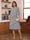 A-Line/Princess Scoop Half Sleeves Knee-Length Mother of the Bride Dresses with Ruffles