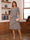 A-Line/Princess Scoop Half Sleeves Knee-Length Mother of the Bride Dresses with Ruffles