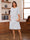 A-Line/Princess Scoop Half Sleeves Knee-Length Mother of the Bride Dresses with Ruffles