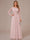 A-Line/Princess Scoop Long Sleeves Ruched Mother of the Bride Dresses with Appliques
