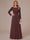 A-Line/Princess Scoop Long Sleeves Ruched Mother of the Bride Dresses with Appliques