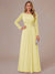 A-Line/Princess Scoop Long Sleeves Ruched Mother of the Bride Dresses with Appliques