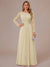 A-Line/Princess Scoop Long Sleeves Ruched Mother of the Bride Dresses with Appliques